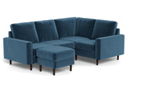 Load image into Gallery viewer, REFURBISHED - Altus - Sectional - Sapphire - Square Arms

