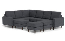 Load image into Gallery viewer, REFURBISHED - Altus - Sectional - Slate - Square Arms
