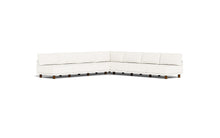 Load image into Gallery viewer, Luna - Sectional - Snowdrift - High Arms - Low Legs
