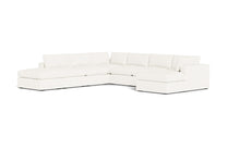 Load image into Gallery viewer, Ciello XL - Sectional - Snowdrift - Regular Arms

