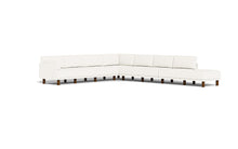 Load image into Gallery viewer, Luna - Sectional - Snowdrift - Low Arms - Tall Legs
