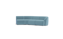 Load image into Gallery viewer, Cassini - Wedge Sectional - Aqua
