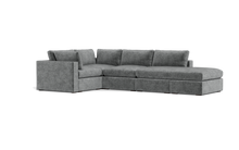 Load image into Gallery viewer, Ciello XL - Sectional - Basalt - Regular Arms
