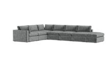 Load image into Gallery viewer, Ciello XL - Sectional - Basalt - Regular Arms
