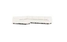 Load image into Gallery viewer, Luna - Sectional - Snowdrift - Low Arms - Low Legs
