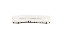 Load image into Gallery viewer, Luna - Sectional - Snowdrift - High Arms - Tall Legs
