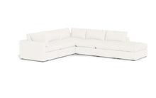 Load image into Gallery viewer, Ciello XL - Sectional - Snowdrift - Regular Arms
