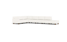 Load image into Gallery viewer, Luna - Sectional - Snowdrift - Low Arms - Low Legs
