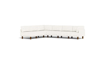 Load image into Gallery viewer, Luna - Sectional - Snowdrift - High Arms - Tall Legs
