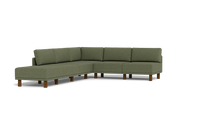 Load image into Gallery viewer, Luna - Sectional - Moss Green - High Arms - Tall Legs
