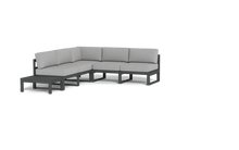 Load image into Gallery viewer, Mistral - Sectional - Pebble - Block - Silver Shade
