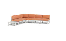 Load image into Gallery viewer, Mistral - Sectional - Sandstone - Block - Terracotta
