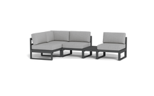 Load image into Gallery viewer, Mistral - Sectional - Pebble - Block - Silver Shade
