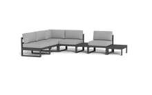 Load image into Gallery viewer, Mistral - Sectional - Pebble - Block - Silver Shade
