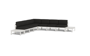 Mistral - Sectional - Sandstone - Ellipse - Patio