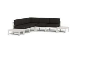 Mistral - Sectional - Sandstone - Ellipse - Patio