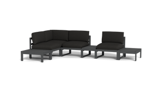 Mistral - Sectional - Pebble - Ellipse - Patio