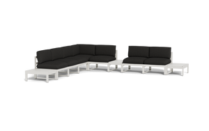 Mistral - Sectional - Sandstone - Ellipse - Patio