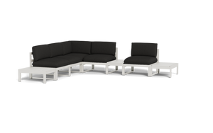 Mistral - Sectional - Sandstone - Ellipse - Patio
