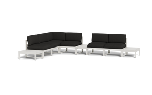 Mistral - Sectional - Sandstone - Ellipse - Patio