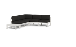 Mistral - Sectional - Sandstone - Ellipse - Patio