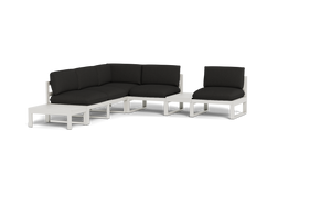 Mistral - Sectional - Sandstone - Ellipse - Patio