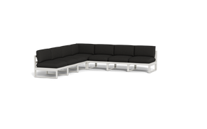 Mistral - Sectional - Sandstone - Ellipse - Patio