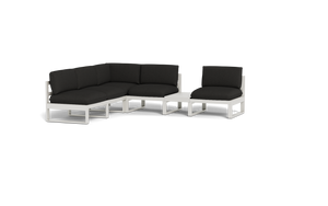 Mistral - Sectional - Sandstone - Ellipse - Patio