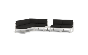Mistral - Sectional - Sandstone - Ellipse - Patio