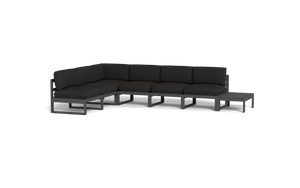 Mistral - Sectional - Pebble - Ellipse - Patio