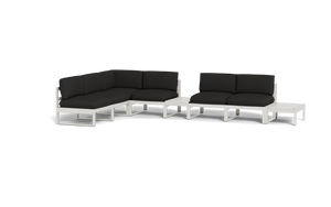 Mistral - Sectional - Sandstone - Ellipse - Patio