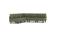 Load image into Gallery viewer, Luna - Sectional - Moss Green - High Arms - Tall Legs
