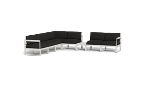 Mistral - Sectional - Sandstone - Ellipse - Patio