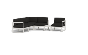 Mistral - Sectional - Sandstone - Ellipse - Patio