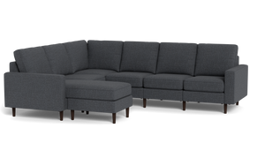 Altus - Sectional - Slate - Square Arms