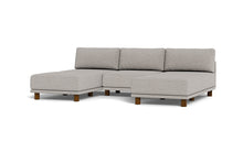 Load image into Gallery viewer, Luna - Sofa - Dream Grey - High Arms - Low Legs
