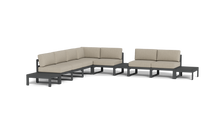 Load image into Gallery viewer, Mistral - Sectional - Pebble - Block - Sandcastle
