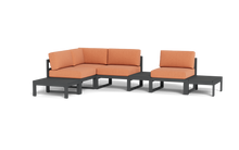 Load image into Gallery viewer, Mistral - Sectional - Pebble - Block - Terracotta
