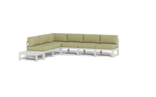 Load image into Gallery viewer, Mistral - Sectional - Sandstone - Block - Fern
