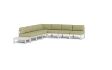 Load image into Gallery viewer, Mistral - Sectional - Sandstone - Block - Fern
