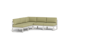 Mistral - Sectional - Sandstone - Block - Fern