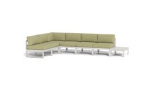 Load image into Gallery viewer, Mistral - Sectional - Sandstone - Block - Fern
