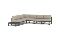 Load image into Gallery viewer, Mistral - Sectional - Pebble - Block - Sandcastle
