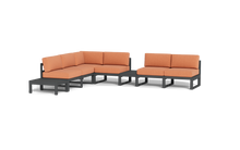 Load image into Gallery viewer, Mistral - Sectional - Pebble - Block - Terracotta
