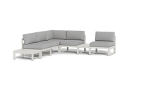 Load image into Gallery viewer, Mistral - Sectional - Sandstone - Block - Silver Shade
