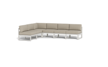Load image into Gallery viewer, Mistral - Sectional - Sandstone - Block - Sandcastle
