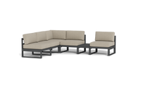 Load image into Gallery viewer, Mistral - Sectional - Pebble - Block - Sandcastle
