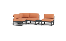 Load image into Gallery viewer, Mistral - Sectional - Pebble - Block - Terracotta
