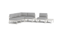 Load image into Gallery viewer, Mistral - Sectional - Sandstone - Block - Silver Shade
