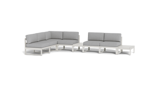 Mistral - Sectional - Sandstone - Block - Silver Shade